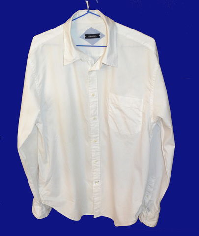 camisa blanca cortefiel