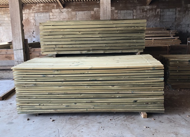 MIL Madera tratada para exterior
