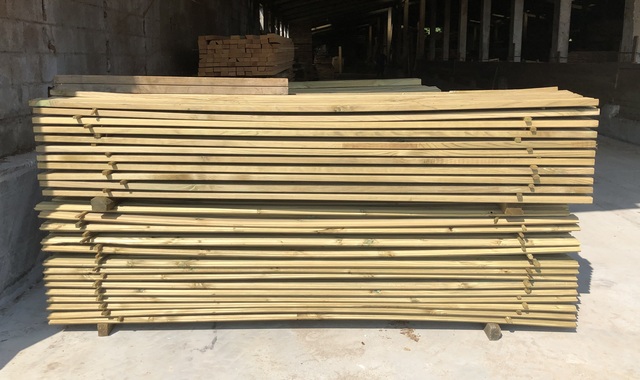 MIL Madera tratada para exterior