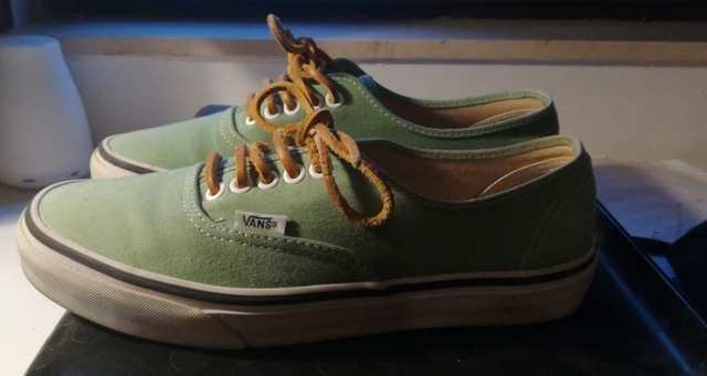 vans replicas verdes