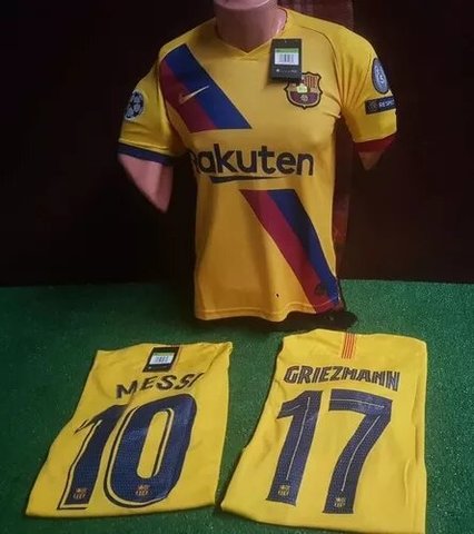 camiseta 2 equipacion barcelona
