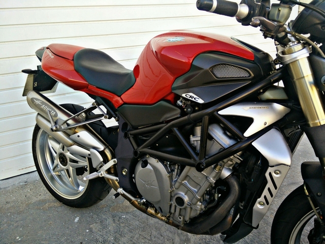 Mv Agusta f4 RR 2012 rojo-blanco 1:12 moto modelo la cast de maisto