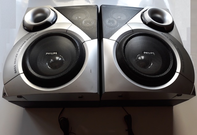 philips bass reflex speaker system