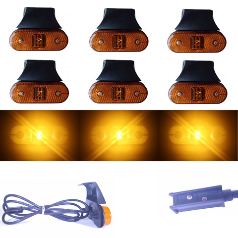 1 GALIBO LED LATERAL AMB/ÀR CON SOPORTE 12V 24V CABLE 1,5M HOMOLOGADOS