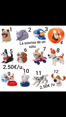 mcdonalds muñecos happy meal