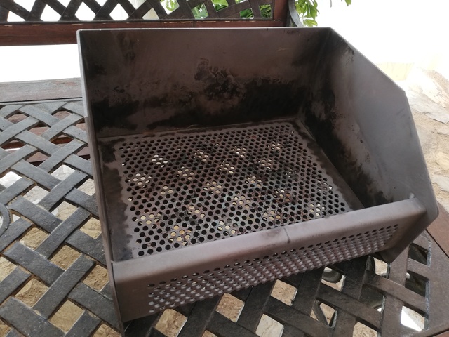 Quemador de pellets 30x25x17 cm
