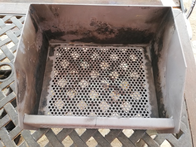 Quemador de pellets 30x25x17 cm