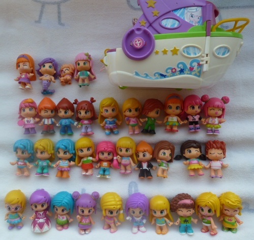 muñecas pin pon