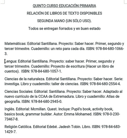 Mil Anuncios Com Libros Quinto Primaria Segunda Mano Y Anuncios Clasificados Pag 2