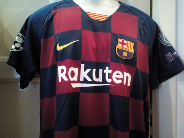 camiseta barcelona champions