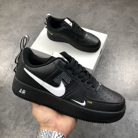 zapatillas nike air force one negras
