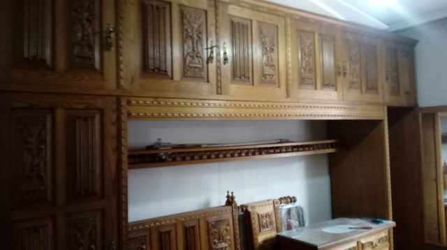 MIL ANUNCIOS.COM - Habitacion madera tallada