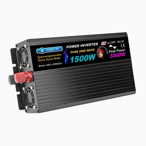 Color : 110V//3000W Nosii 3000W 220V Convertidor de Onda sinusoidal con Pantalla Digital 4 Puertos USB 5000W Inversor de Corriente para autom/óvil DC 12V A CA 110V 4000W