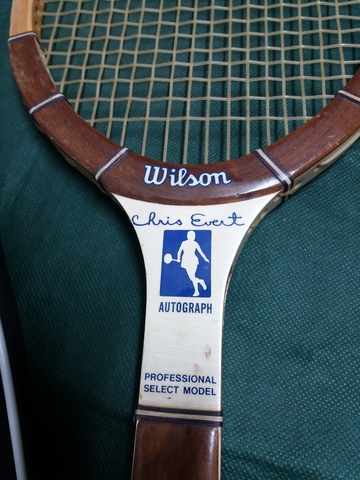 raqueta wilson chris evert