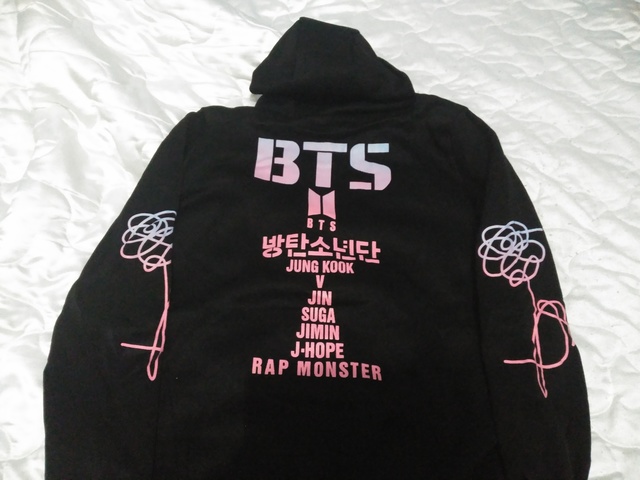 sudadera bts