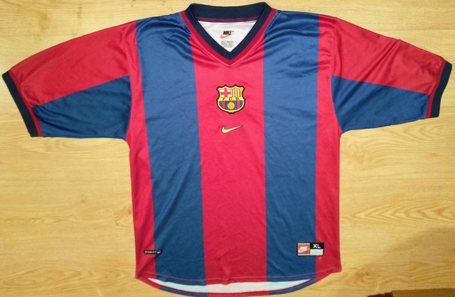 camiseta barça 1999