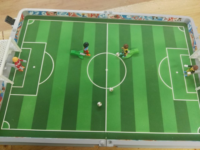 futbolin playmobil