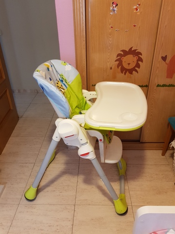color amarillo 10 kg compacta Trona 2 en 1 para ni/ños de 6 meses a 3 a/ños Chicco Polly