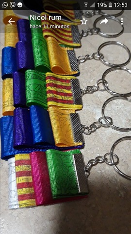 LOTE DE 8 CINTAS VIRGEN DEL PILAR colores a elegir,,Envio certificado..