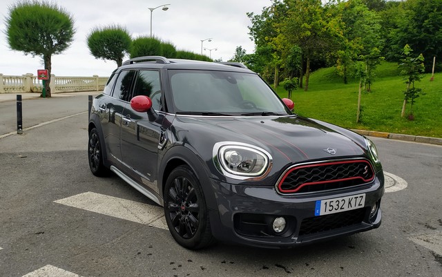 color gris con negro enlace 2003-2008 Alfombrillas de velour de Mini Cooper R52