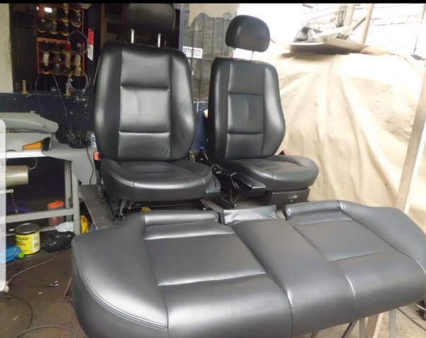 Tapa el reposabrazos central negro de cuero reclinarse nuevo Armrest seat ibiza 2008–17