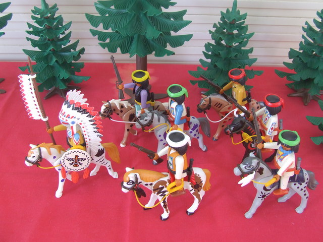playmobil indios apaches