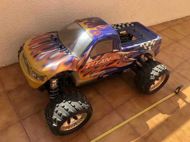 coche rc 1 5 4x4 gasolina