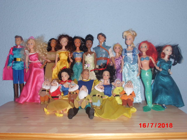 barbies princesas disney coleccion