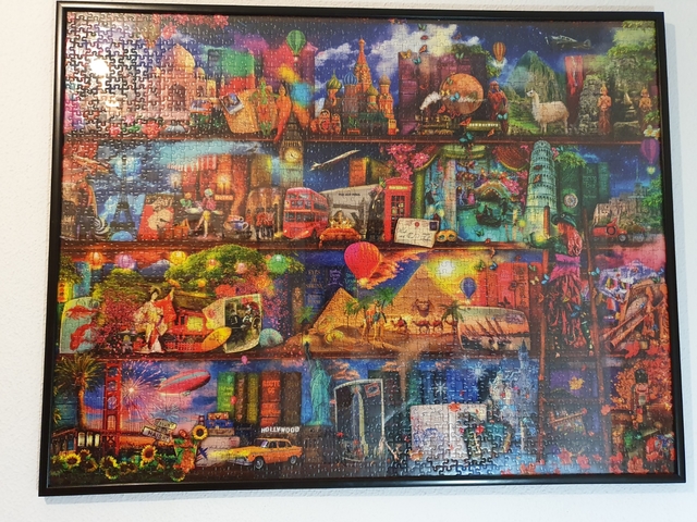 rompecabezas enmarcados