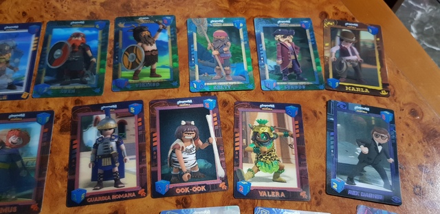 coleccion cartas playmobil carrefour