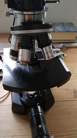 microscopio de contraste de fase