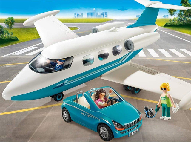 jet privado playmobil