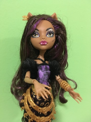 monster high clawdeen wolf muñeca