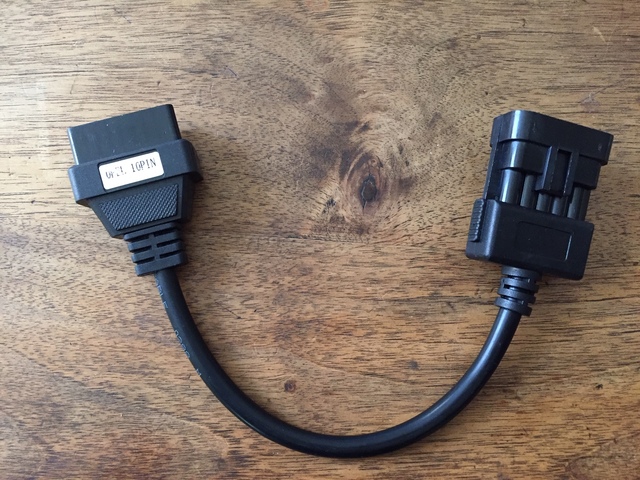 4 x Adaptador de cable para ford modelos antiguos adaptador extensión