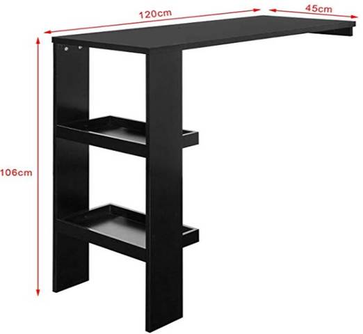 MIL ANUNCIOS.COM - Barra de cocina en negro