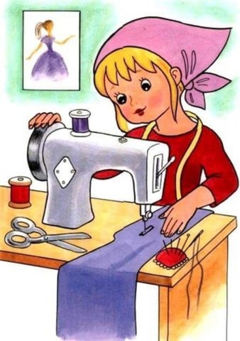 costurera coser maquinas oficios modista profesiones trabajadores helpers berufe flashcard cosiendo roxi necesito lustige blanqueria hecho gifette salas pintar couture