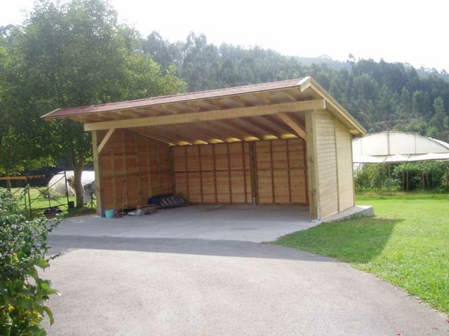 MIL ANUNCIOS.COM - Cocheras de madera