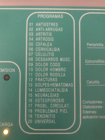 golpes de inflamación