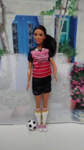 barbie futbolista