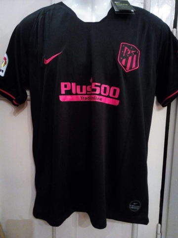 camiseta negra atletico de madrid