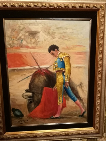 MIL ANUNCIOS.COM Cuadro taurino lópez canito Segunda mano MIL ANUNCIOS.COM Pintura taurina Segunda mano y anuncios