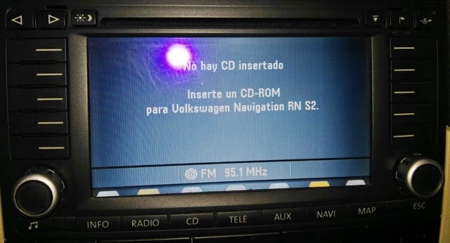 Autorradio ford mk3 CD travelpilot Navi navegación Blaupunkt código está a punto