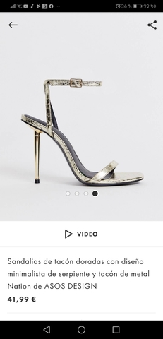 asos sandalias