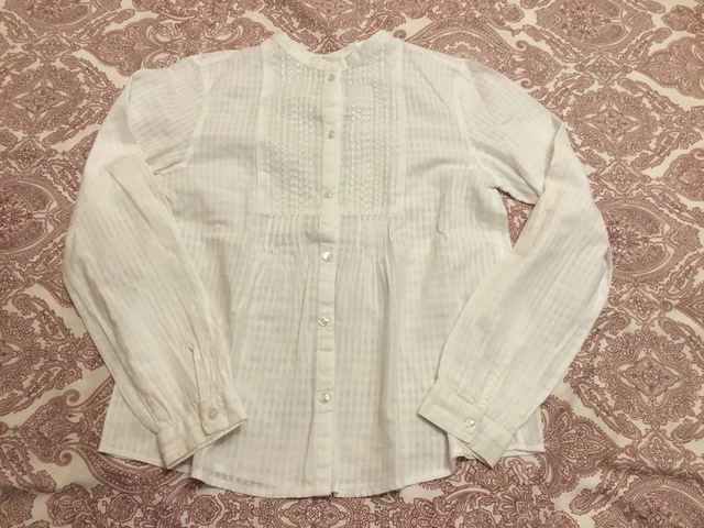 blusa blanca zara