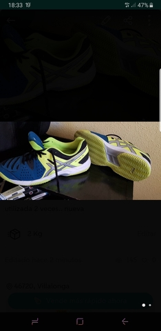 deportivas padel asics