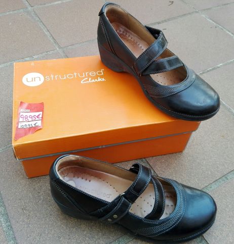 zapatos clarks structured
