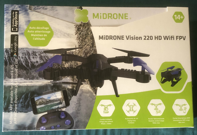 midrone vision 220 hd
