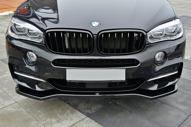 Conjunto De Cromo Capó Parrilla Parrillas Para BMW X5 E70 2007-2013 V2 modelo M Sport Look