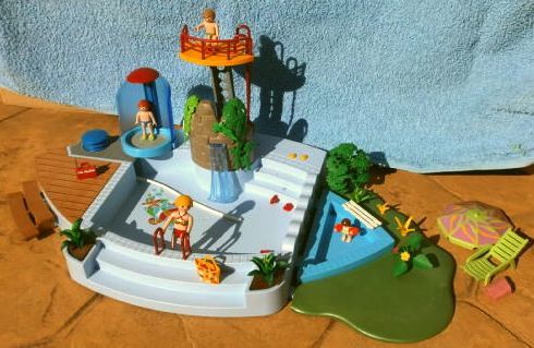piscina playmobil 4858
