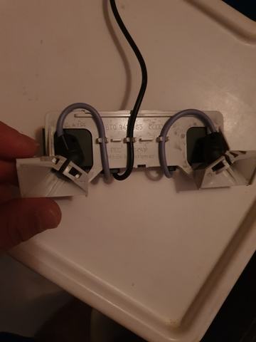 Excelente Estado Jaguar S Tipo Capó Cable De Salida Con Tirador